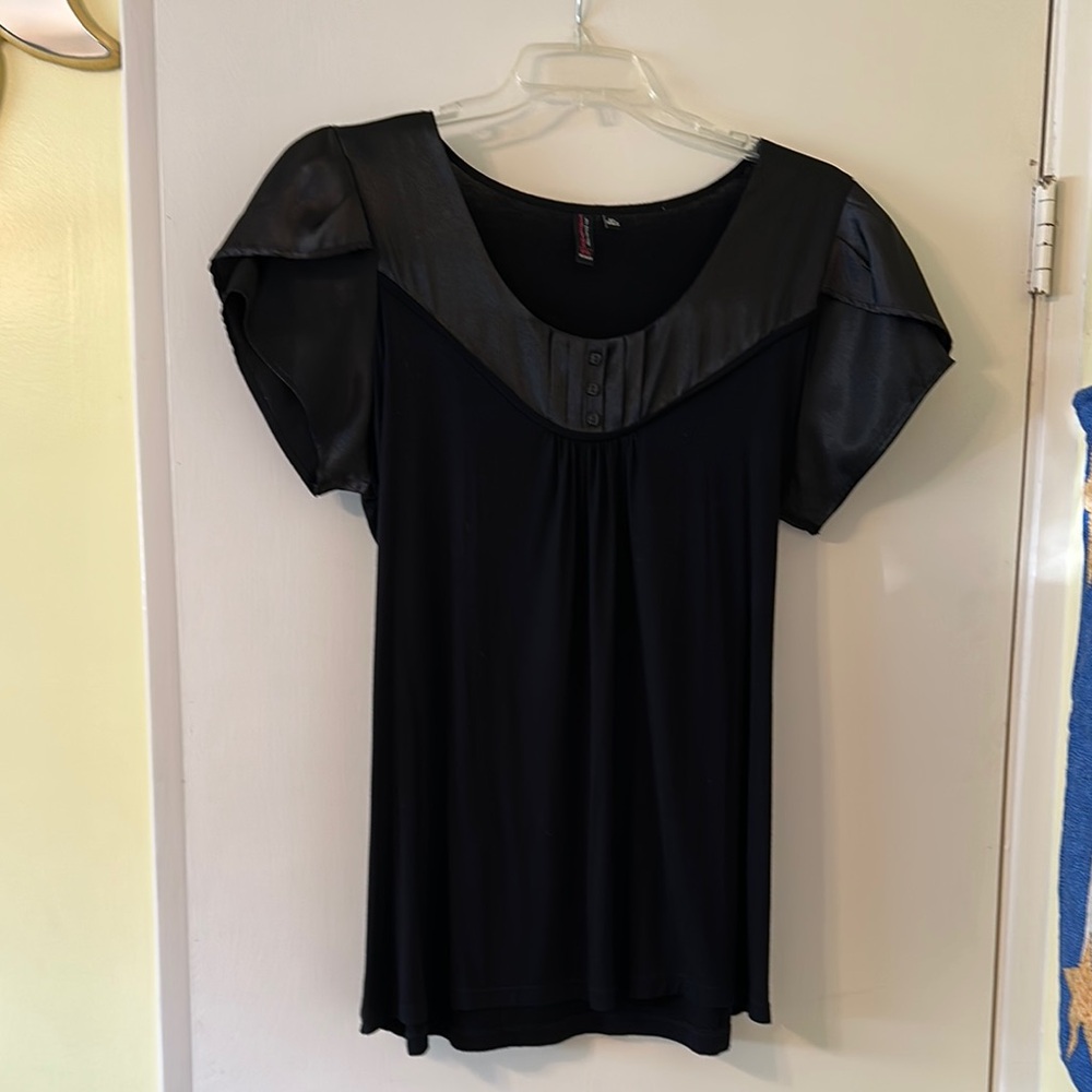 Elegant Black Women's Top
